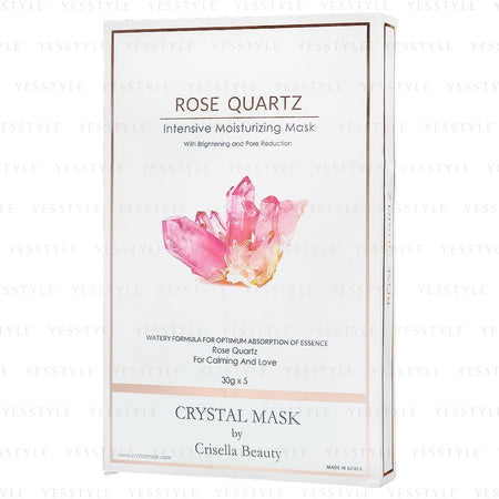 Crystal Mask - Rose Quartz Intensive Moisturizing Mask Set, 5 pcs, 274 g, 8809525544097