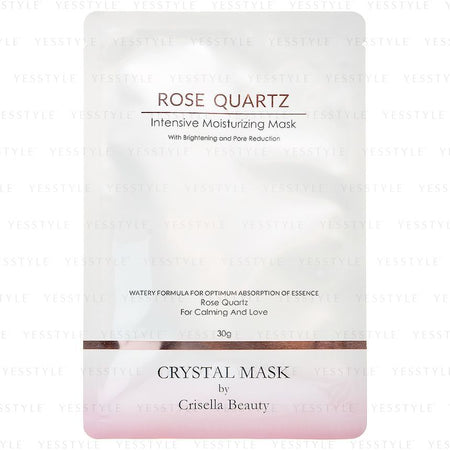 Crystal Mask - Rose Quartz Intensive Moisturizing Mask Set, 5 pcs, 274 g, 8809525544097