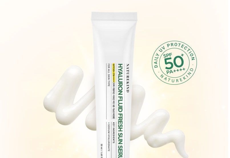 NATUREKIND - Hyaluron Fluid Fresh Sun Serum, 50ml, 130 g, 8809665913852