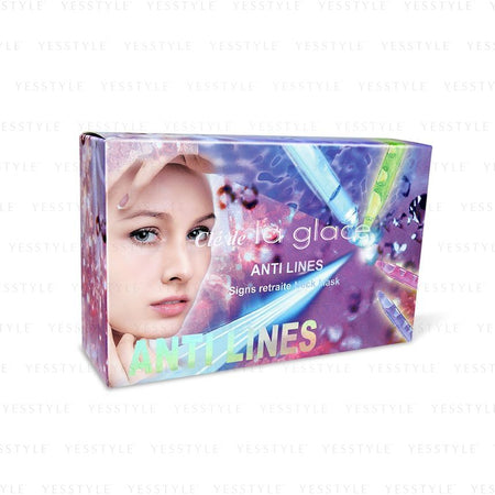 la glace - Anti Lines Signs Retraite Neck Mask, 10 pcs, 300 g, 50601955