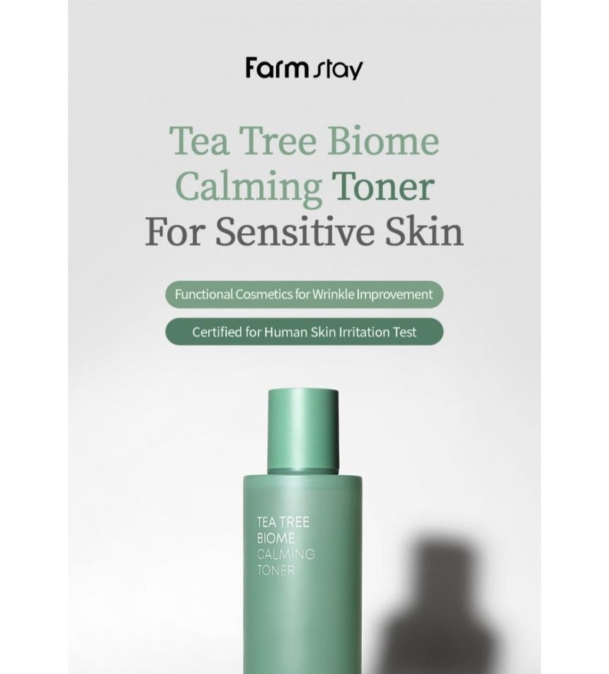 Farm Stay - Tea Tree Biome Calming Toner, 200ml, 500 g, 8809783320655