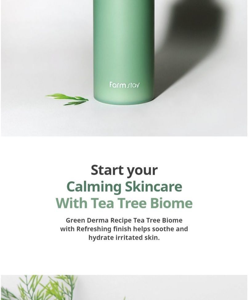 Farm Stay - Tea Tree Biome Calming Emulsion, 200ml, 500 g, 8809783321409