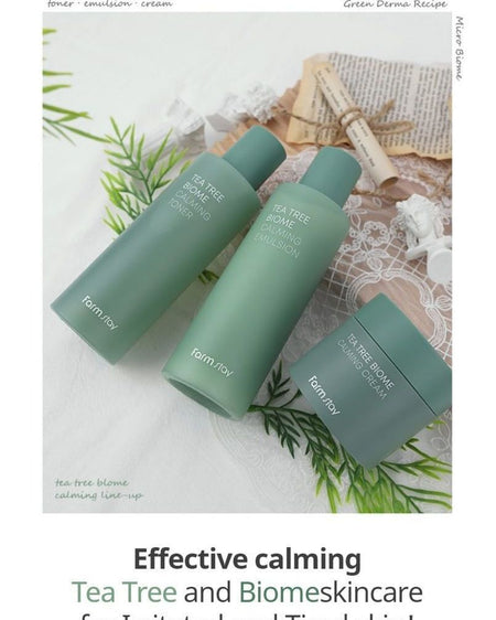 Farm Stay - Tea Tree Biome Calming Cream, 80ml, 204 g, 8809783321416