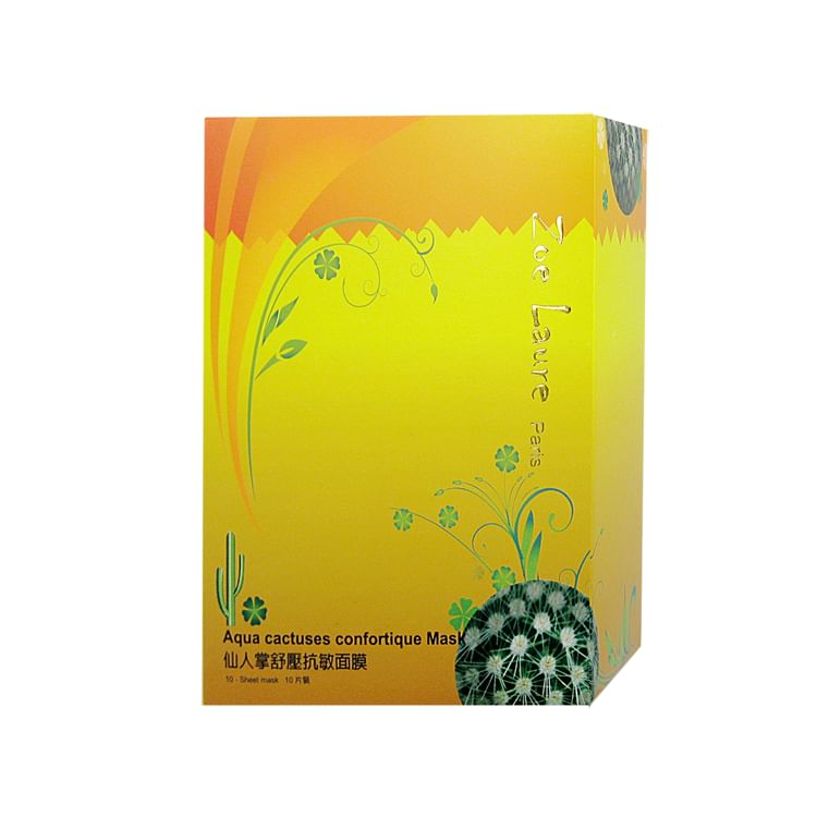 Zoe Laure - Aqua Cactuses Confortique Mask, 10 pcs, 350 g, 50602525