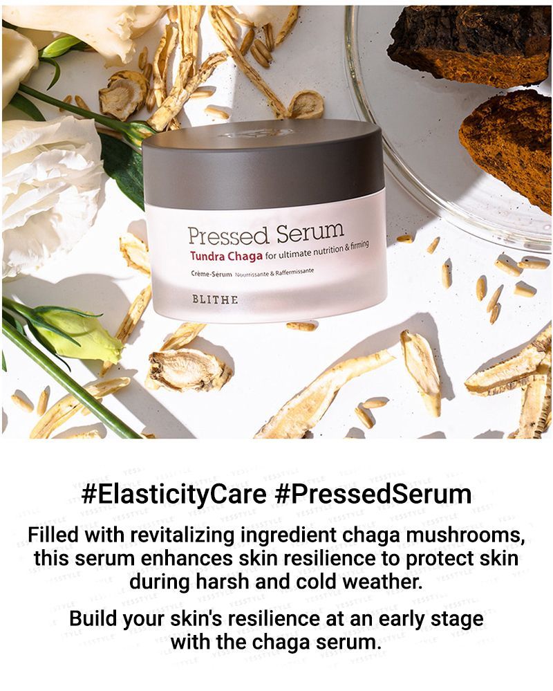 BLITHE - Pressed Serum #Tundra Chaga 50ml, 50ml, 180 g, 8809501660100