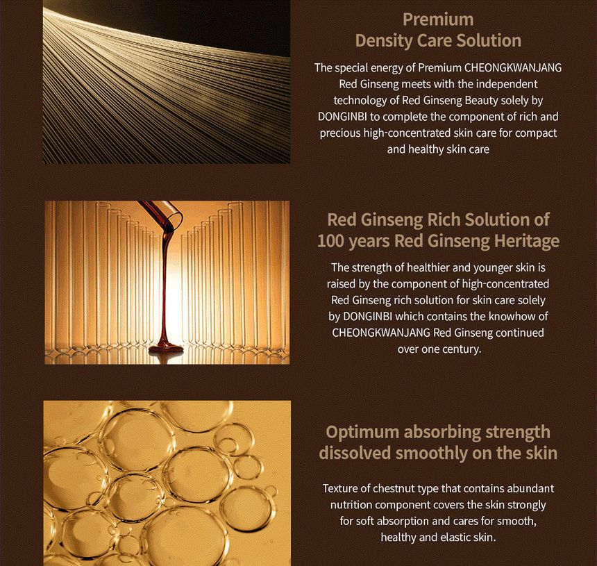 DONGINBI - Red Ginseng Power Repair Concentrated Essence Special Set, 6 pcs, 630 g, 8809650046817
