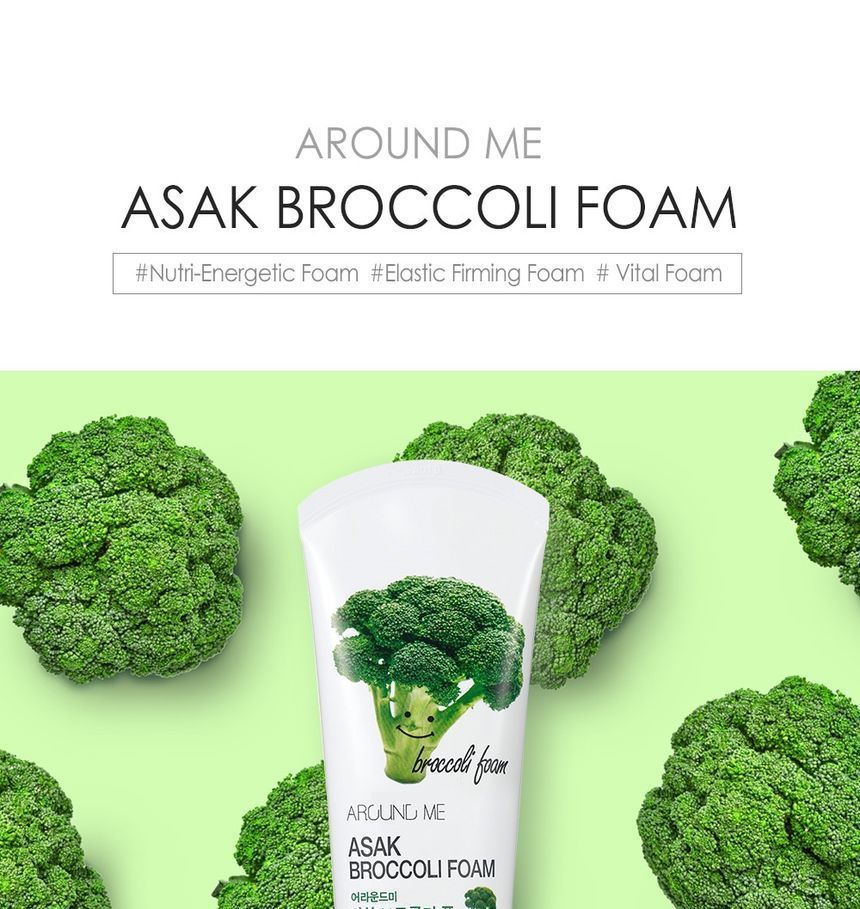 AROUND ME - Asak Broccoli Foam, 150ml, 170 g, 8803348030690