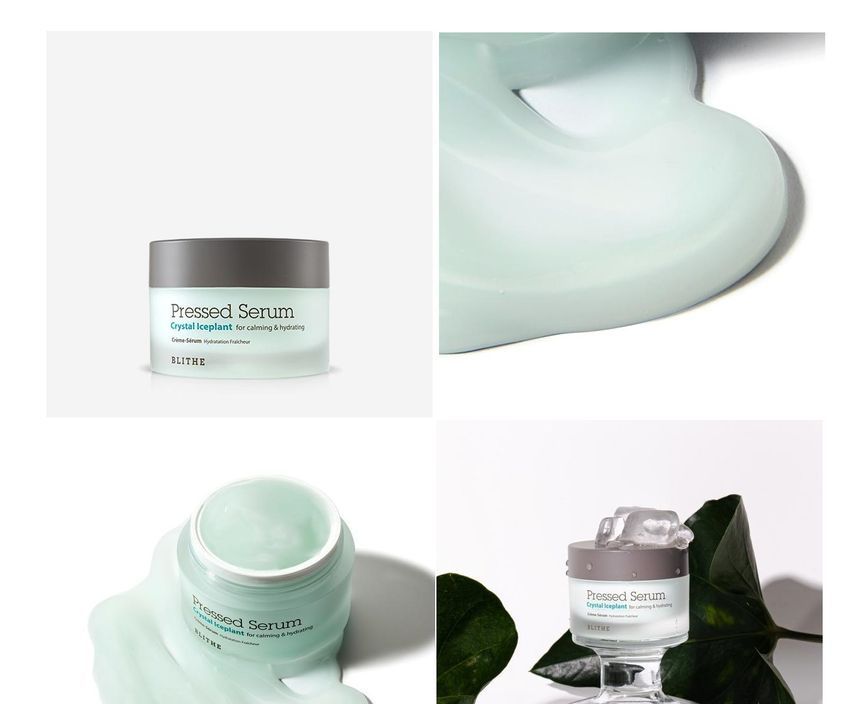 BLITHE - Pressed Serum #Crystal Iceplant 50ml, 50ml, 180 g, 8809501660117