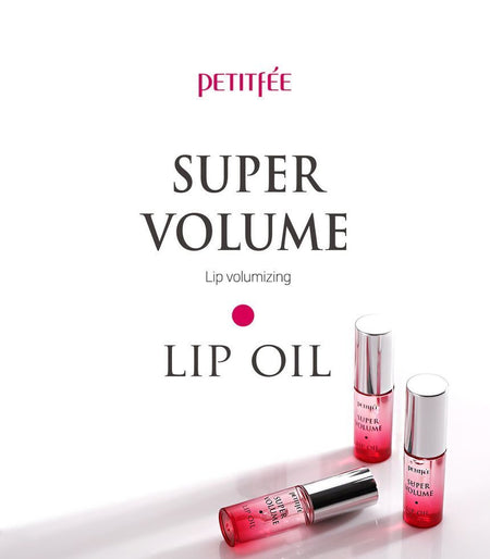 PETITFEE - Super Volume Lip Oil, 3g, 24 g, 8809508850382