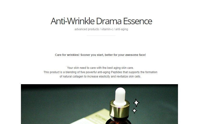 Ciracle - Anti-Wrinkle Drama Essence 30ml, 30ml, 120 g, 8809046297656