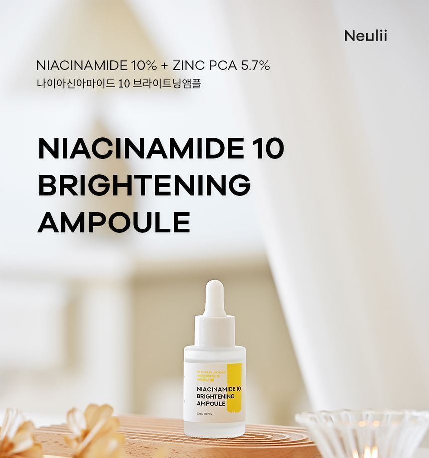 Neulii - Niacinamide 10 Brightening Ampoule, 30ml, 100 g, 8809270964317