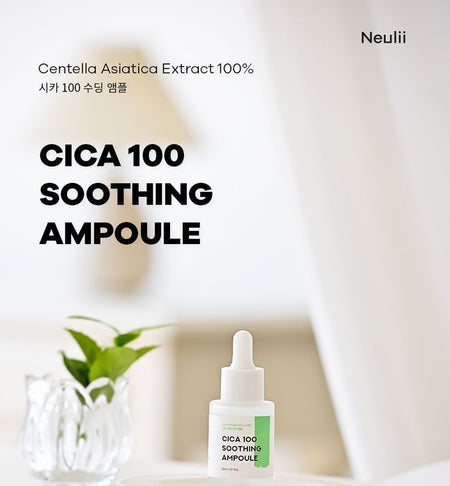 Neulii - Cica 100 Soothing Ampoule, 30ml, 97 g, 8809629310222