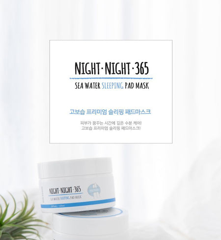 Wish Formula - Night Night 365 Sea Water Sleeping Pad Mask 26pcs, 120ml, 224 g, 8809085956309