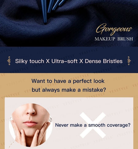 Ready to Shine - Gorgeous Tapered Powder Brush, 1 pc, 100 g, 4715104200893