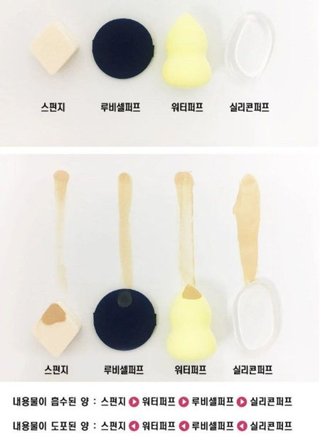RiRe - Silicone Puff 1pc, 1 pc, 30 g, 8809410281526