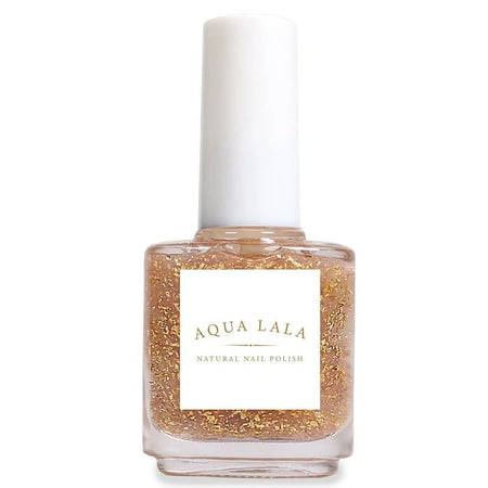 AQUA LALA - Gold Leaf Nail Polish, 15ml, 61 g, 4892021001903