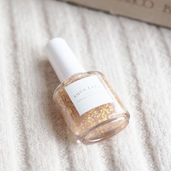 AQUA LALA - Gold Leaf Nail Polish, 15ml, 61 g, 4892021001903