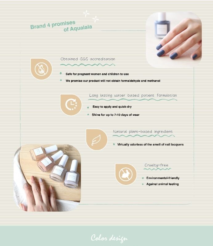 AQUA LALA - New Version Hard Top Coat, 15ml, 61 g, 4892021001389