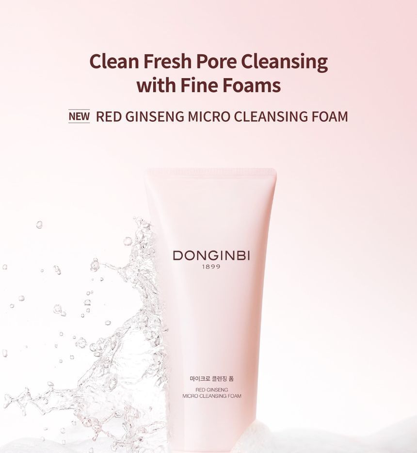 DONGINBI - Red Ginseng Micro Cleansing Foam, 150ml, 380 g, 8809650047524