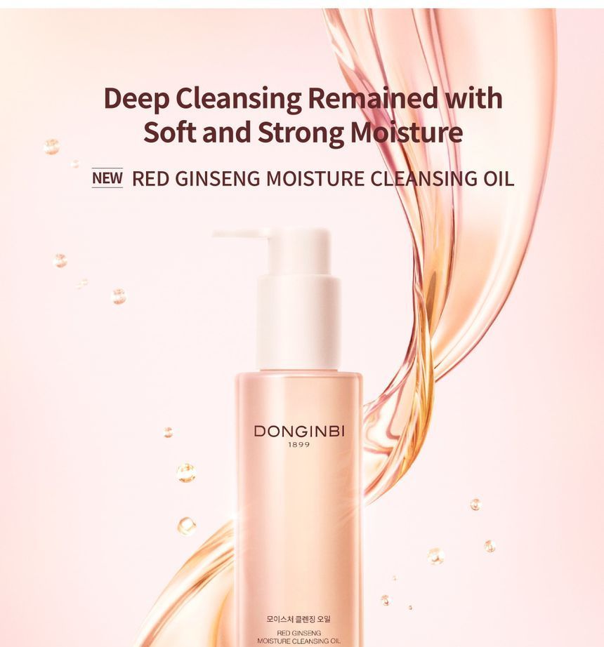DONGINBI - Red Ginseng Moisture Cleansing Oil, 200ml , 500 g, 8809650047517