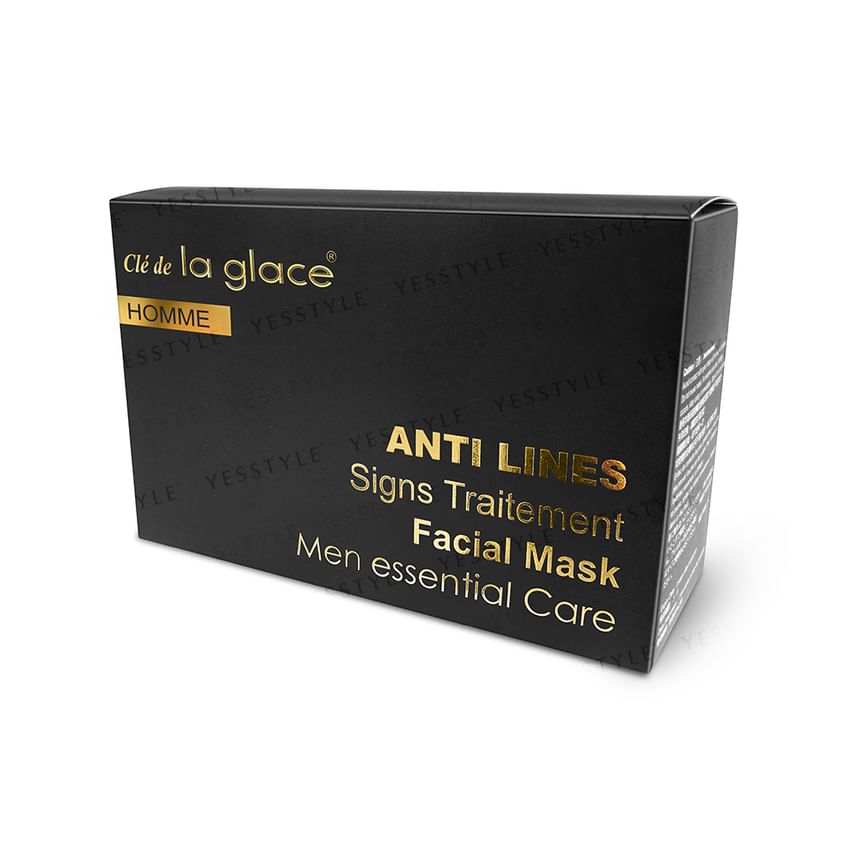 la glace - Homme Anti Lines Signs Traitement Facial Mask, 10 pcs, 300 g, 50602709