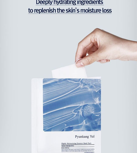 Pyunkang Yul - Highly Moisturizing Essence Mask Pack Set, 25ml x 10 pcs, 343 g, 8809486681206