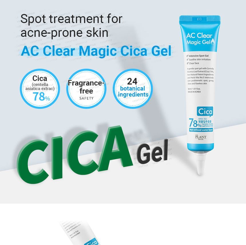 THE PLANT BASE - AC Clear Magic Gel, 30ml, 43 g, 8805566909314