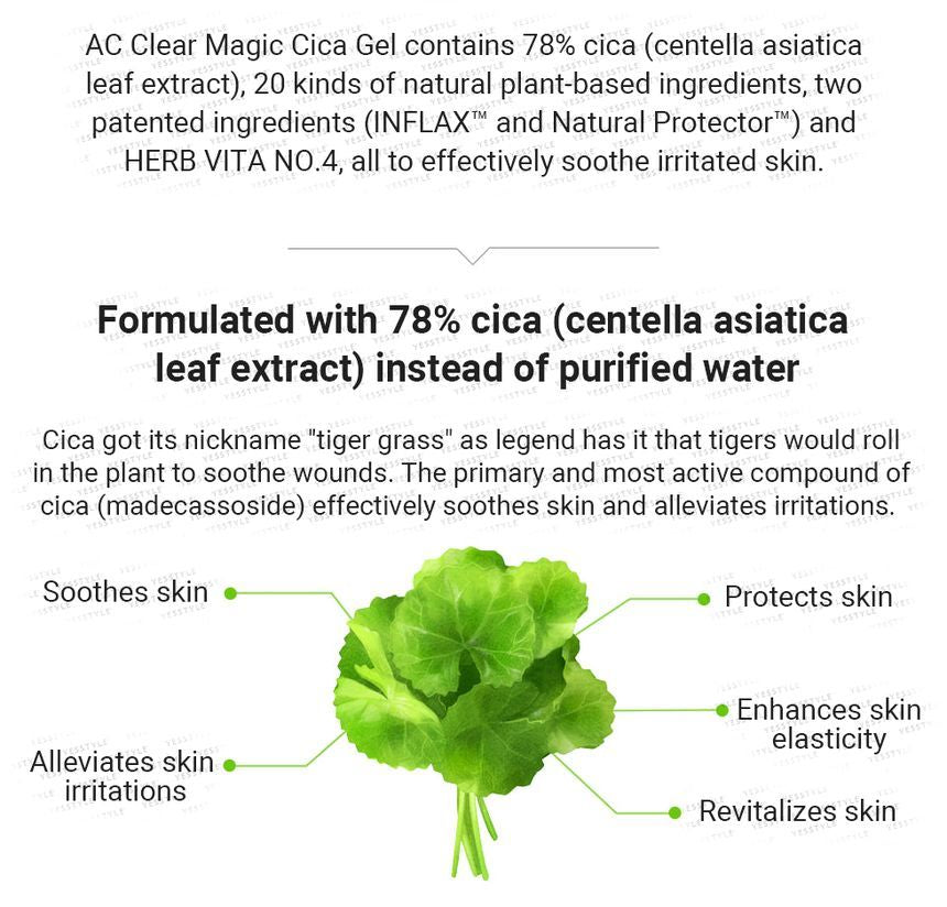 THE PLANT BASE - AC Clear Magic Gel, 30ml, 43 g, 8805566909314