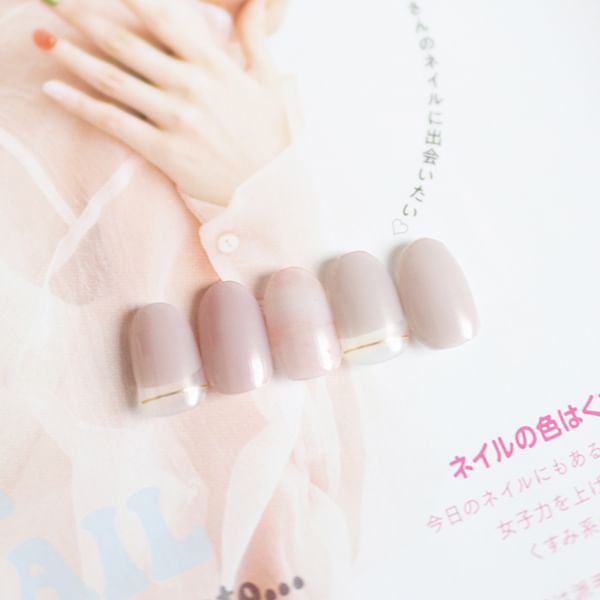 Lunacaca - Breathe Nail Art Stickers, 24 pcs, 10 g, 4892021007917