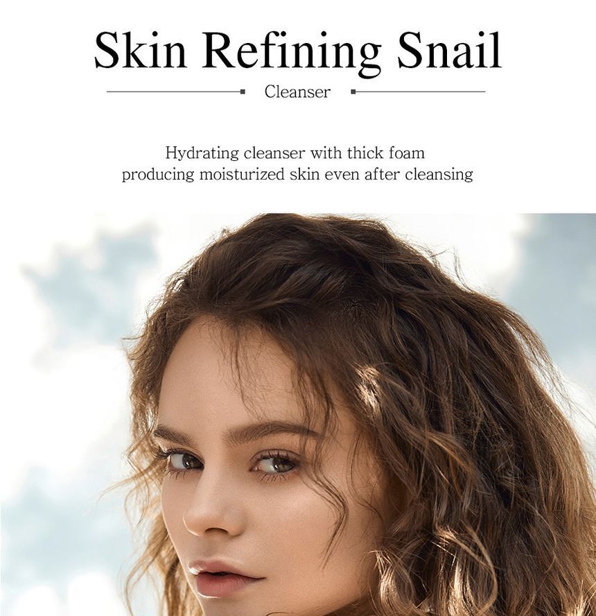 ElishaCoy - Skin Refining Snail Cleanser, 120g, 156 g, 8809266951857