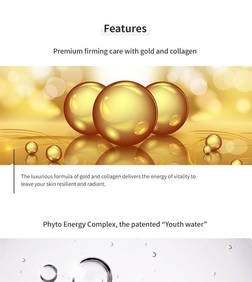 ElishaCoy - Premium Gold Collagen Emulsion, 150ml, 272 g, 8809266953462