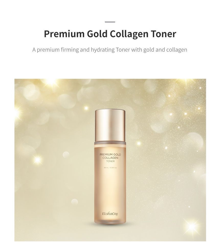 ElishaCoy - Premium Gold Collagen Special Set, 4 pcs, 1285 g, 8809266954582