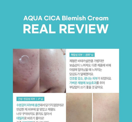 23 years old - Aqua Cica Blemish Cream, 80g, 106 g, 8809404123887
