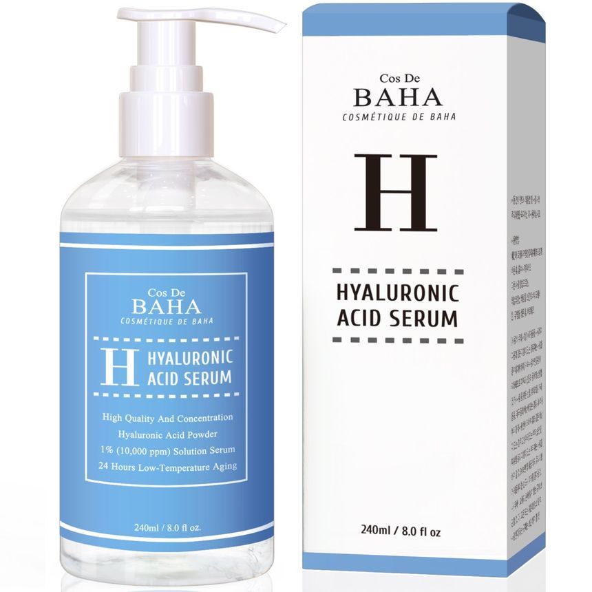 Cos De BAHA - H Hyaluronic Acid Serum Jumbo, 240ml, 297 g, 8809240318485