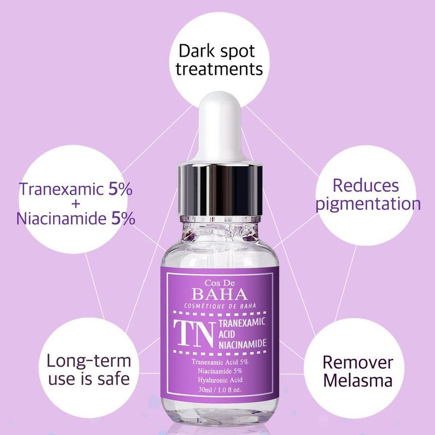 Cos De BAHA - TN Tranexamic Acid Niacinamide Serum, 30ml, 66 g, 8809240318492