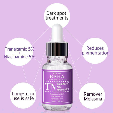 Cos De BAHA - TN Tranexamic Acid Niacinamide Serum, 30ml, 66 g, 8809240318492