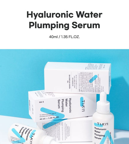 TIA’M - Hyaluronic Water Plumping Serum, Renewed - 40ml, 139 g, 8809416471853