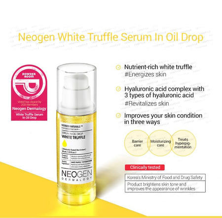 NEOGEN - Dermalogy White Truffle Serum In Oil Drop, 50ml, 190 g, 8809381445293