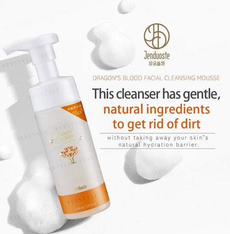 JOURDENESS - Jenduoste Dragon’s Blood Facial Cleansing Mousse, 150ml, 200 g, 4712589345224