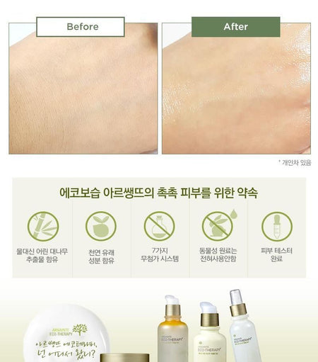 THE FACE SHOP - Arsainte Eco-therapy Moisturizer 125ml, 125ml, 320 g, 8806182564420
