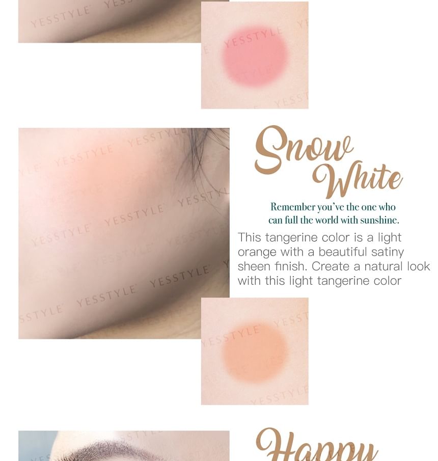 Ready to Shine - Snow Bright Contour Highlight Blush Makeup Palette, 13.2g, 111 g, 4715104200770