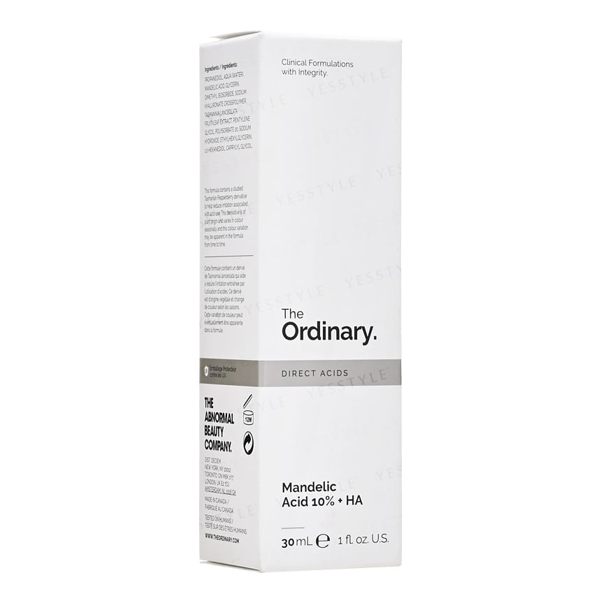 The Ordinary - Mandelic Acid 10% & HA Peeling, 30ml, 93 g, 769915194432