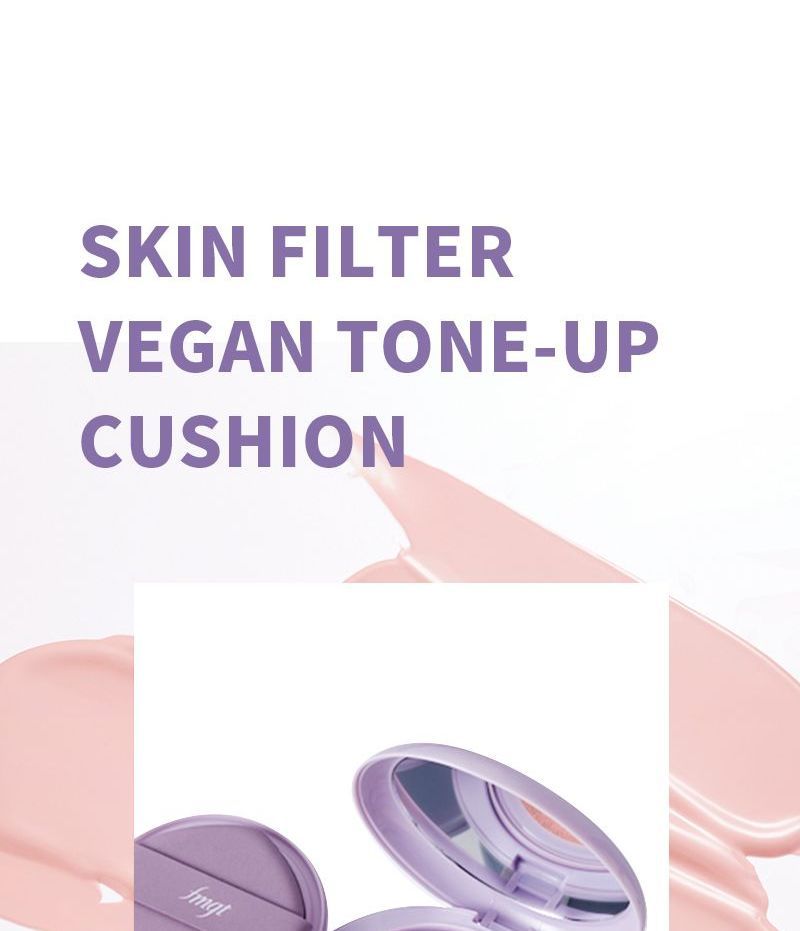 THE FACE SHOP - fmgt Skin Filter Vegan Tone-Up Cushion, 12g, 77 g, 8801051460070
