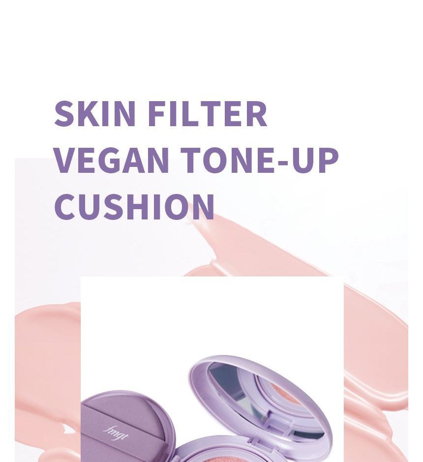 THE FACE SHOP - fmgt Skin Filter Vegan Tone-Up Cushion Refill, 12g, 34 g, 8801051460087