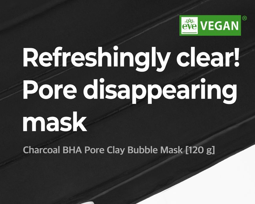 SOME BY MI - Charcoal BHA Pore Clay Bubble Mask, 120g, 174 g, 8809647391685