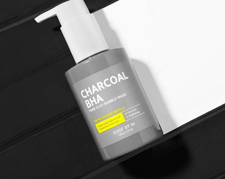 SOME BY MI - Charcoal BHA Pore Clay Bubble Mask, 120g, 174 g, 8809647391685