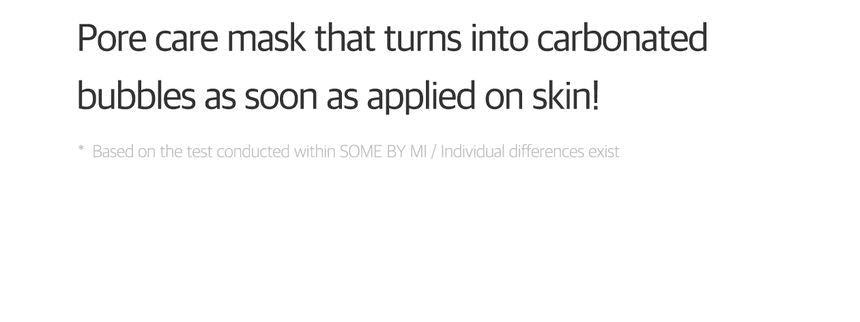 SOME BY MI - Charcoal BHA Pore Clay Bubble Mask, 120g, 174 g, 8809647391685