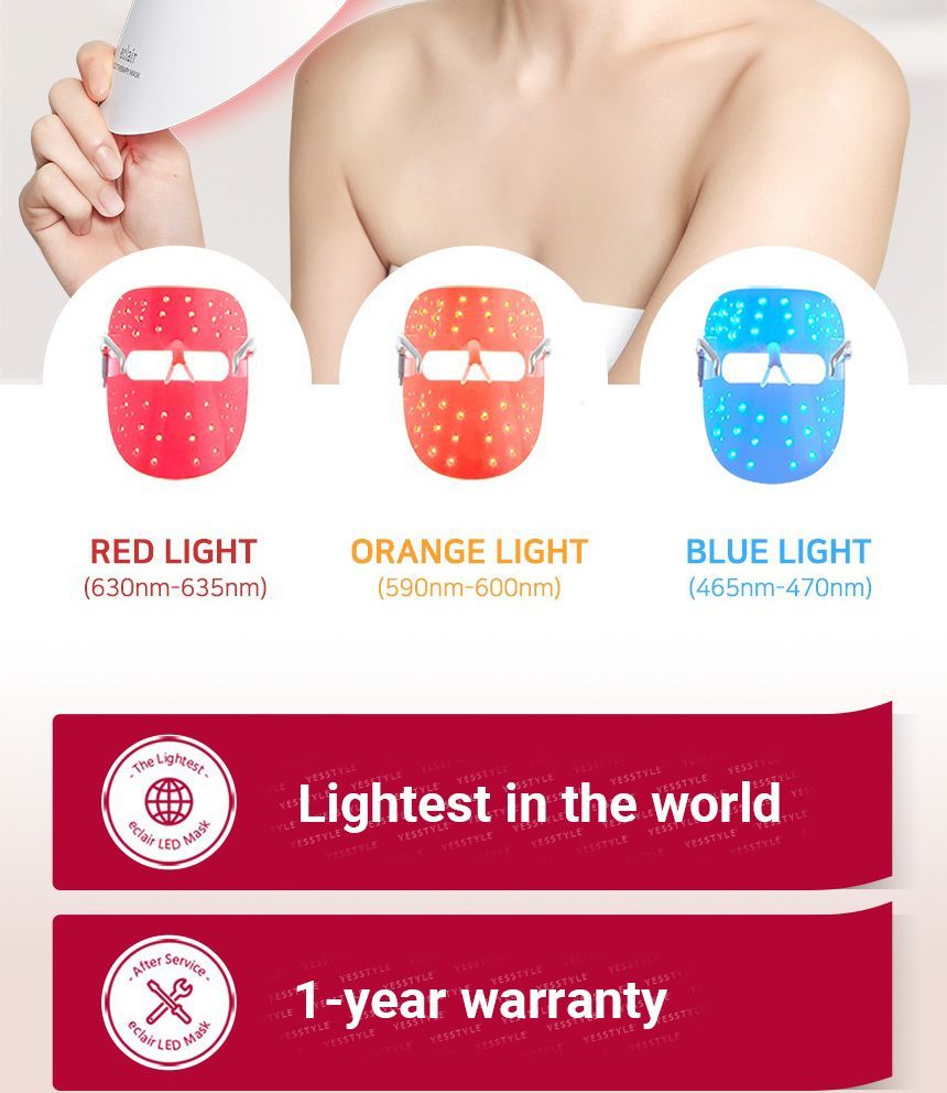 ECLAIR - LED Therapy Mask, 1 set, 906 g, 8809611460072
