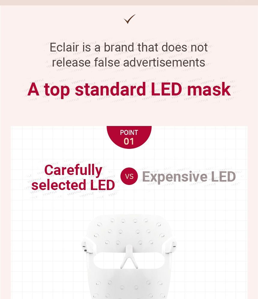 ECLAIR - LED Therapy Mask, 1 set, 906 g, 8809611460072
