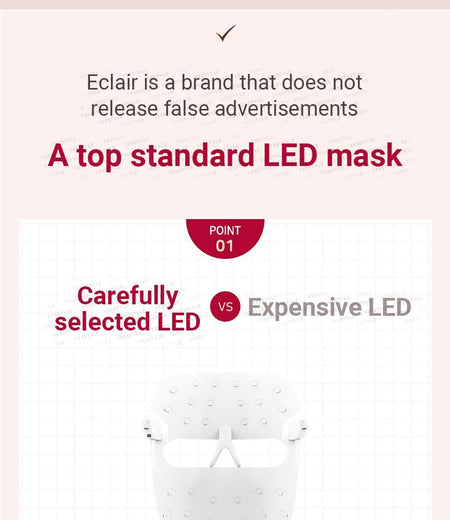 ECLAIR - LED Therapy Mask, 1 set, 906 g, 8809611460072